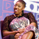 Symone Sanders at the “Pod Save America” panel during Politicon on July 29, 2017